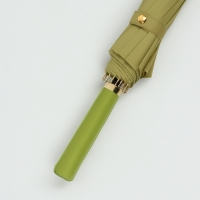 Зонт-трость п/авт R51/60 16сп П/Э В/У ОДНОТОН прямая ручка кожзам салат пакет Зонт-трость п/авт R51/60 16сп П/Э В/У ОДНОТОН прямая ручка кожзам салат пакет