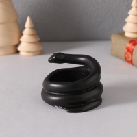 Подсвечник "Змея" крученая мини 4*7*4 см черная Подсвечник "Змея" крученая мини 4*7*4 см черная