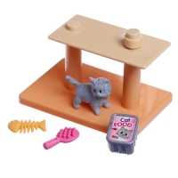 Игровой набор &laquo;Котя дома&raquo; с аксессуарами, МИКС