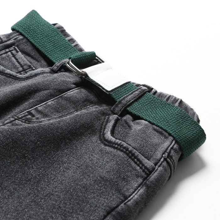 Джинсы для мальчика, НАЧЁС, цвет серый, рост 92 см