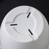 Горшок для цветов с поддоном «Афина», 500 мл, пластиковый, цвет белый Горшок для цветов с поддоном «Афина», 500 мл, пластиковый, цвет белый