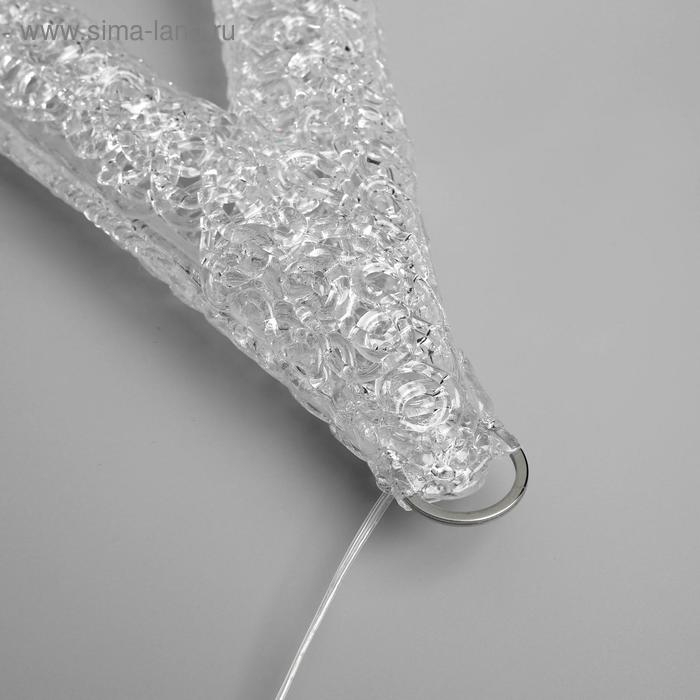 Светодиодная фигура &laquo;Звезда&raquo; 50 см, акрил, 45 LED, 220 В, свечение белое