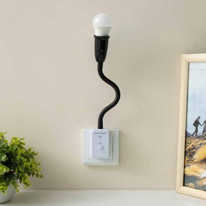 Бра с ПДУ Бра с ПДУ "Синди" Е27 15Вт черный 4х2х33см