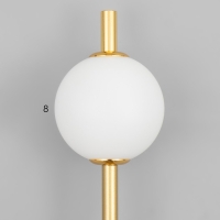 Бра "Лорри" LED 50Вт 3000-6000К черно-золотой 20х11х57 см Бра "Лорри" LED 50Вт 3000-6000К черно-золотой 20х11х57 см