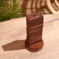 Игра настольная "Домино" 11х11х27 см, манговое дерево Игра настольная "Домино" 11х11х27 см, манговое дерево