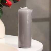 Свеча - цилиндр, 4&times;12 см, 15 ч, дымка