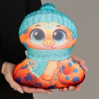 Новый год! Антистресс игрушка &laquo;Змея пятнистая в шапке&raquo;