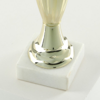 Кубок 106, наградная фигура, золото, подставка камень, 18.8 см