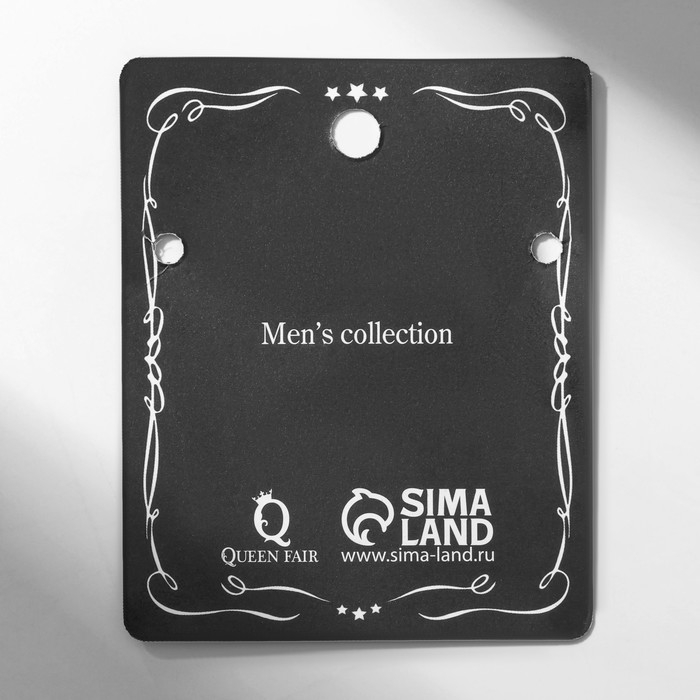 Кулоны &laquo;Неразлучники&raquo; автомат, цвет серо-чёрный, 47 см