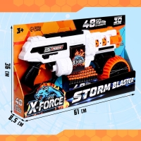 Бластер Storm blaster, стреляет мягкими пулями, работает от батареек Бластер Storm blaster, стреляет мягкими пулями, работает от батареек