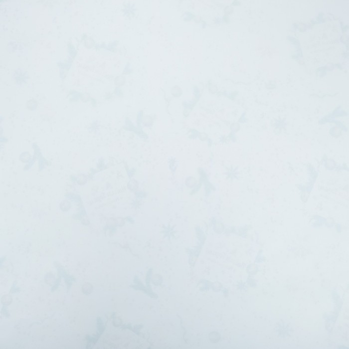 Новый год. Бумага упаковочная глянцевая "Венки на золотом!",1 лист, 70 х 100 см