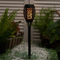 Светильник на солнечной бат. "СТАРТ", "Маори" 7.5x49.5 см, IP44, 12 LED, эфф. огня, Т/БЕЛЫЙ Светильник на солнечной бат. "СТАРТ", "Маори" 7.5x49.5 см, IP44, 12 LED, эфф. огня, Т/БЕЛЫЙ