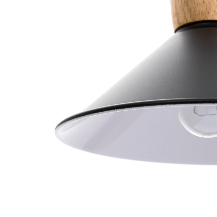 Светильник трековый &laquo;Кива&raquo; Е27 40Вт черный 22х22х21-121см