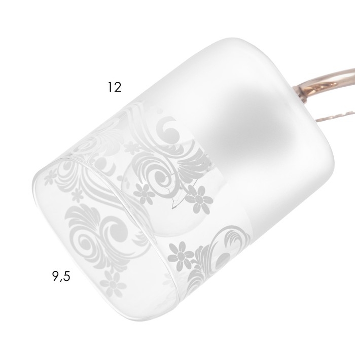 Люстра потолочная Люстра потолочная "Натали" 3х40Вт Е27 Цвет: Золото