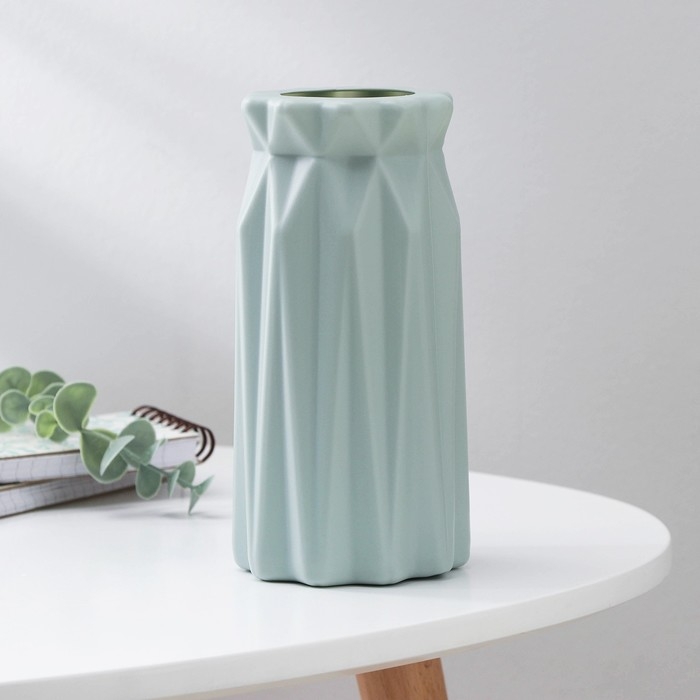 Ваза для цветов, 8,8&times;17,8 см, 750 мл, цвет МИКС