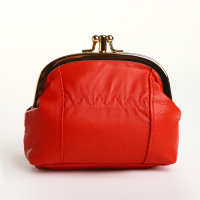 Кошелёк-косметичка, 2 отдела на рамке, цвет малиновый МИКС Кошелёк-косметичка, 2 отдела на рамке, цвет малиновый МИКС