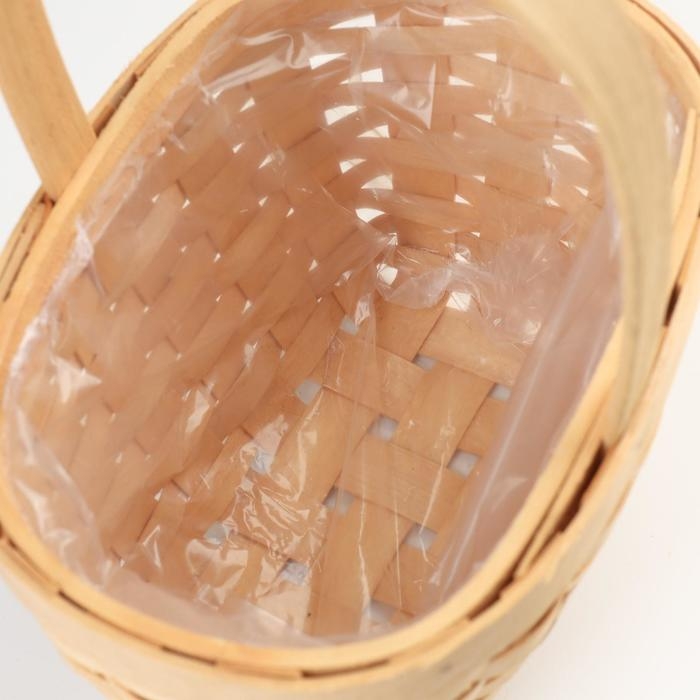 Корзина плетеная, секвойя, 22х15,5х12/25,5 см Корзина плетеная, секвойя, 22х15,5х12/25,5 см