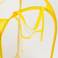 Корзина для хранения игрушкек &laquo;Давай играть&raquo;, 57 х 34 х 34 см, жёлтая