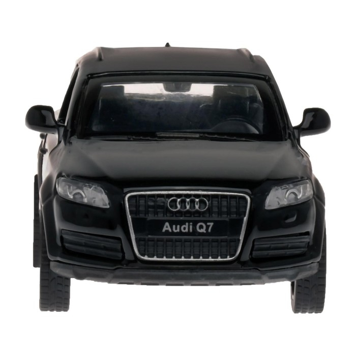 Машина металлическая Audi Q7 1:43, инерция, открываются двери, цвет чёрный