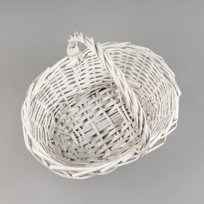 Корзина плетеная, 43х34х15/38 см, лоза Корзина плетеная, 43х34х15/38 см, лоза