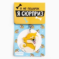 Брелок для ключей акриловый &laquo;Я не подарок&raquo;, 9.7 х 4.3 см