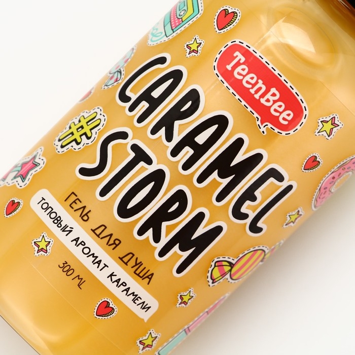 Гель для душа, увлажнение, 300 мл, аромат карамели, TeenBee Гель для душа, увлажнение, 300 мл, аромат карамели, TeenBee