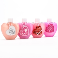 Гель для душа &laquo;С любовью и заботой&raquo;, 430 мл, аромат сладкой ваты, ЧИСТОЕ СЧАСТЬЕ