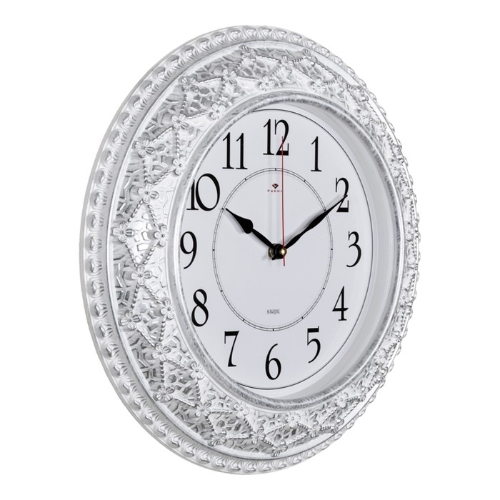 Часы настенные, интерьерные "Классика", бесшумные, d-38 см