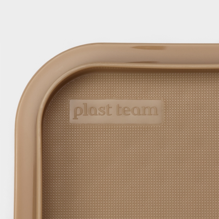 Маслёнка двухсторонняя, 14.5&times;11&times;5.5 см, цвет шоколадный мокко