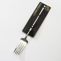 Вилка столовая из нержавеющей стали Magistro &laquo;Фьюжн&raquo;, длина 20,5 см, цвет серебряный