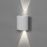 Светильник фасадный &laquo;Полусфера&raquo;, FSD-074, 2 Вт, 4000К, 1 луч, IP65, 220 В, пластик, белый