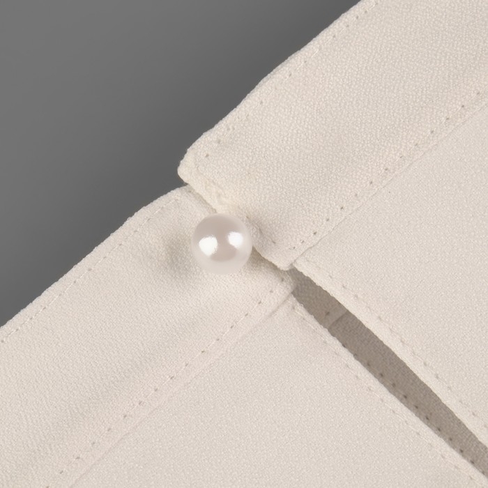 Воротник съёмный, 43 &times; 5 см, цвет айвори