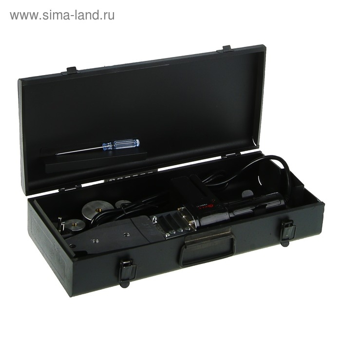 Аппарат для сварки пластиковых труб P.I.T., 1200 Вт, 0-300°, насадки 20,25,32,40 мм, кейс Аппарат для сварки пластиковых труб P.I.T., 1200 Вт, 0-300°, насадки 20,25,32,40 мм, кейс