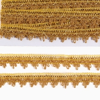 Тесьма золотая 3 см, в рулоне 10 метров
