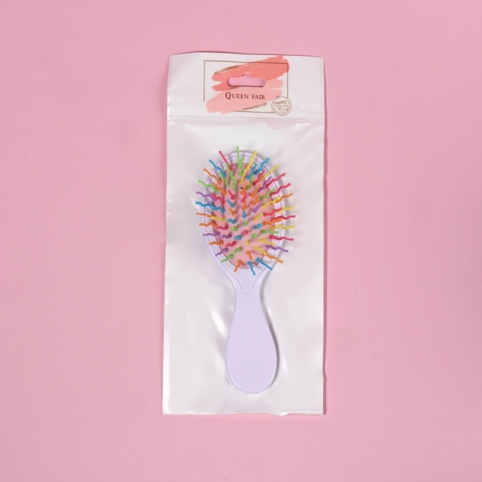 Расчёска массажная, 5,5 × 15 см, рисунок МИКС Расчёска массажная, 5,5 × 15 см, рисунок МИКС