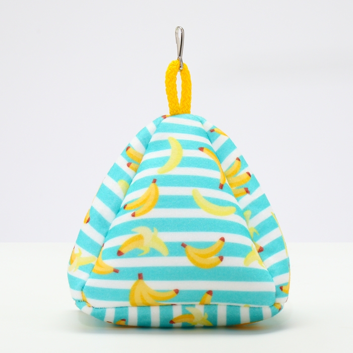 Подвесной домик-пирамидка "Бананы", 14 х 14 х 14 см