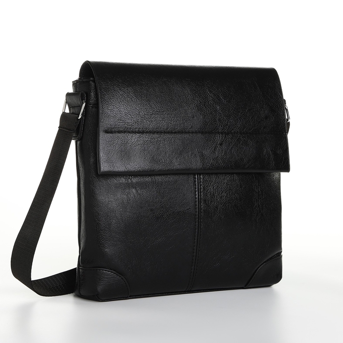 Сумка мужская, цвет чёрный Сумка мужская, цвет чёрный