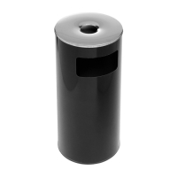 Урна с пепельницей К300Н, черный, D=30 Н=71,8 см, 50 л Урна с пепельницей К300Н, черный, D=30 Н=71,8 см, 50 л