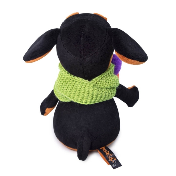 Мягкая игрушка "Ваксон BABY в снуде с помпонами", 19 см VB-016