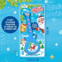 Музыкальная гитара &laquo;Новогоднее настроение&raquo;, звук, цвет синий