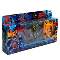 Набор трансформеров &laquo;Космоботы&raquo;, 3 робота в 1