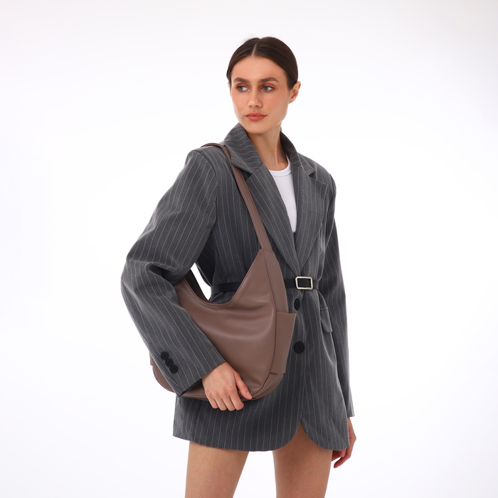 Сумка женская TEXTURA, мешок, средний размер, цвет коричневый Сумка женская TEXTURA, мешок, средний размер, цвет коричневый