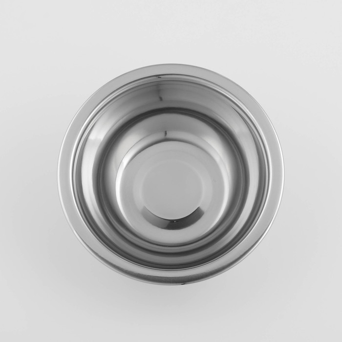 Миска глубокая из нержавеющей стали Доляна &laquo;Индия&raquo;, 550 мл, d=16 см