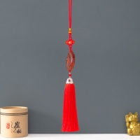 Подвеска пластик "Кулон Багуа" имитация янтаря 1х5х33 см Подвеска пластик "Кулон Багуа" имитация янтаря 1х5х33 см