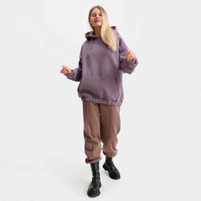 Худи женское НАЧЁС, цвет темно-бордовый, размер M (42-46) Худи женское НАЧЁС, цвет темно-бордовый, размер M (42-46)