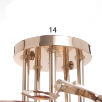 Люстра "Бэрри" 5х40Вт Е27 Золото МОДЕЛЬ: 2612376 Люстра "Бэрри" 5х40Вт Е27 Золото МОДЕЛЬ: 2612376