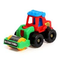 Набор тракторов «Весёлая стройка», инерционные, в наборе 6 шт., цвет МИКС Набор тракторов «Весёлая стройка», инерционные, в наборе 6 шт., цвет МИКС