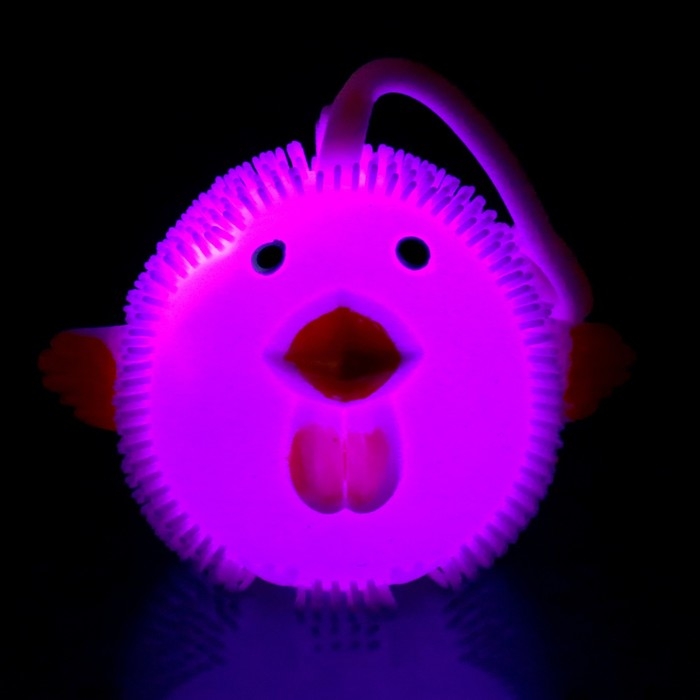 Ёжка &laquo;Птичка&raquo; световая, МИКС