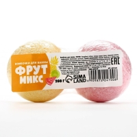 Подарочный набор косметики &laquo;Фрут&raquo;, бомбочки для ванны 2 х 130 г, КЛАДОВАЯ КРАСОТЫ