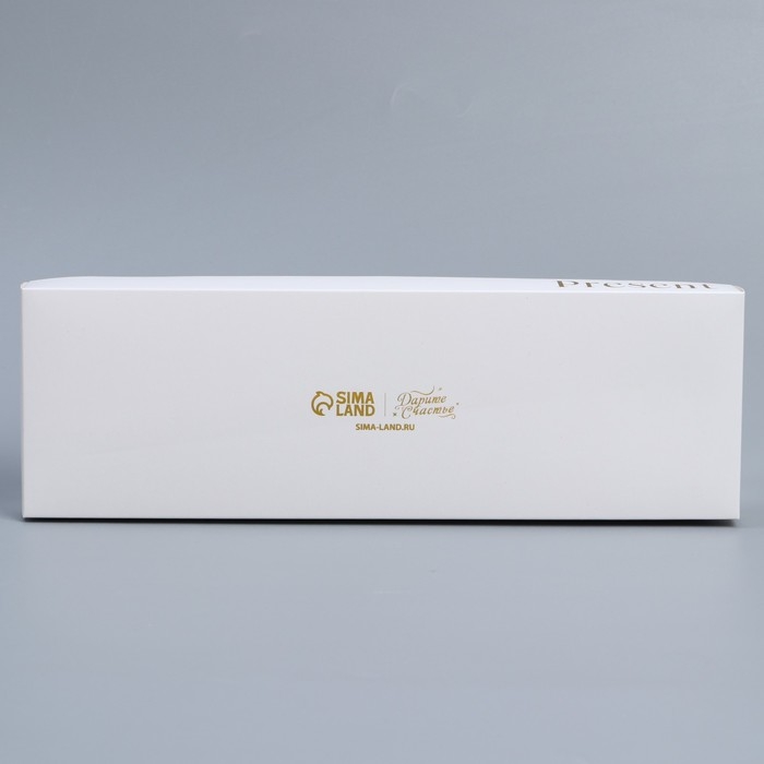 Коробка кондитерская для муссовых пирожных &laquo;Звёзды&raquo;, 27 х 8.6 х 6.5 см